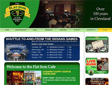 Tablet Screenshot of flatironcafe.com